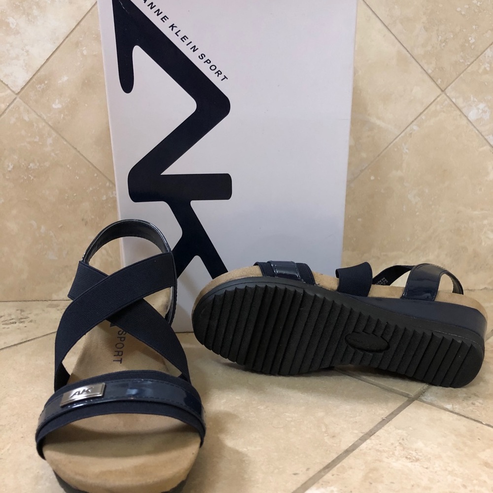 Anne Klein Sport Sandal Women Size 6.5M